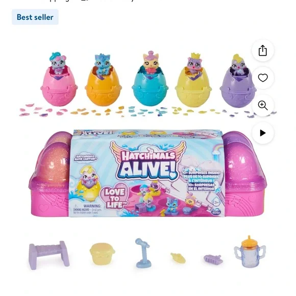 Hatchimals ALIVE, 12 Pack Egg Carton NEW 10+ Surprises - Picture 6 of 11